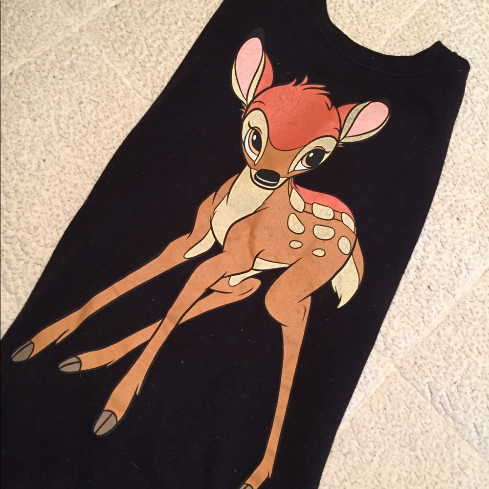 Disney Bambi crew neck sweatshirt, size medium